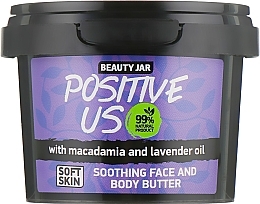Kup PRZECENA! Kojące masło do twarzy i ciała - Beauty Jar Soothing Face And Body Butter *