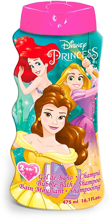 Szampon i żel pod prysznic, Księżniczka - Disney Princess — Zdjęcie N1