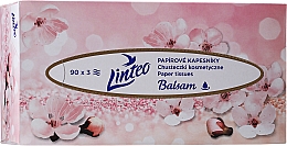 Kup Trzywarstwowe chusteczki higieniczne z balsamem, 90 szt., różowe - Linteo