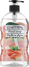 Mydło w płynie do rąk z olejkiem migdałowym - Naturaphy Hand Soap — Zdjęcie N1