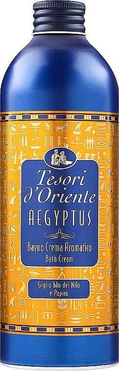 Tesori d’Oriente Aegyptus Bath Cream - Perfumowany krem pod prysznic  — Zdjęcie N1