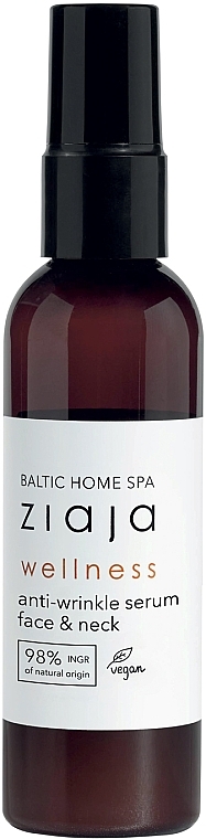 Serum do twarzy i szyi na zmarszczki - Ziaja Baltic Home Spa Wellness Anti-Wrinkle Serum For Face And Neck  — Zdjęcie N1