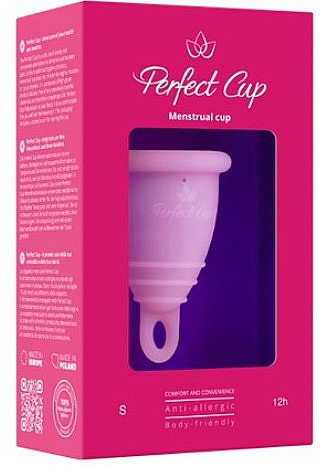 Kubeczek menstruacyjny, różowy, rozmiar S - Perfect Cup  — Zdjęcie N1