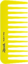 Grzebień do włosów, żółty - Janeke Supercomb Small — Zdjęcie N1