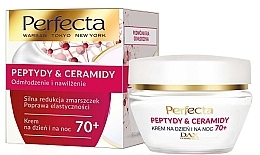 Kup PRZECENA! Odmładzający krem nawilżający do twarzy 70+ - Perfecta Peptydy&Ceramidy *