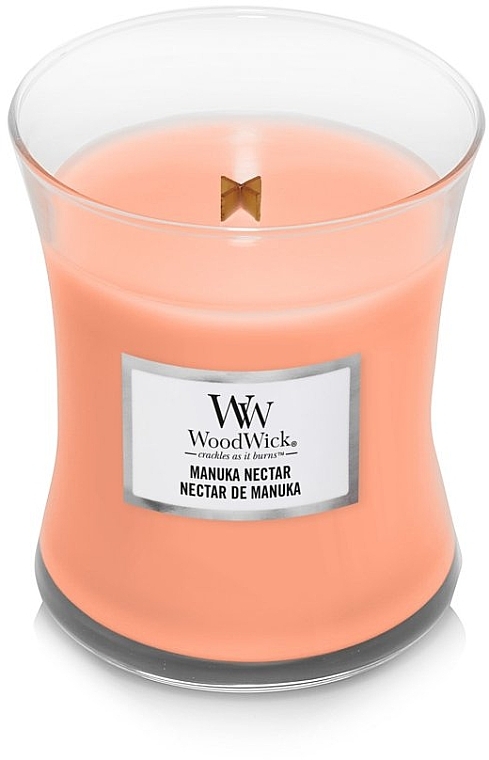 Świeca zapachowa w szkle - WoodWick Hourglass Candle Manuka Nectar — Zdjęcie N2