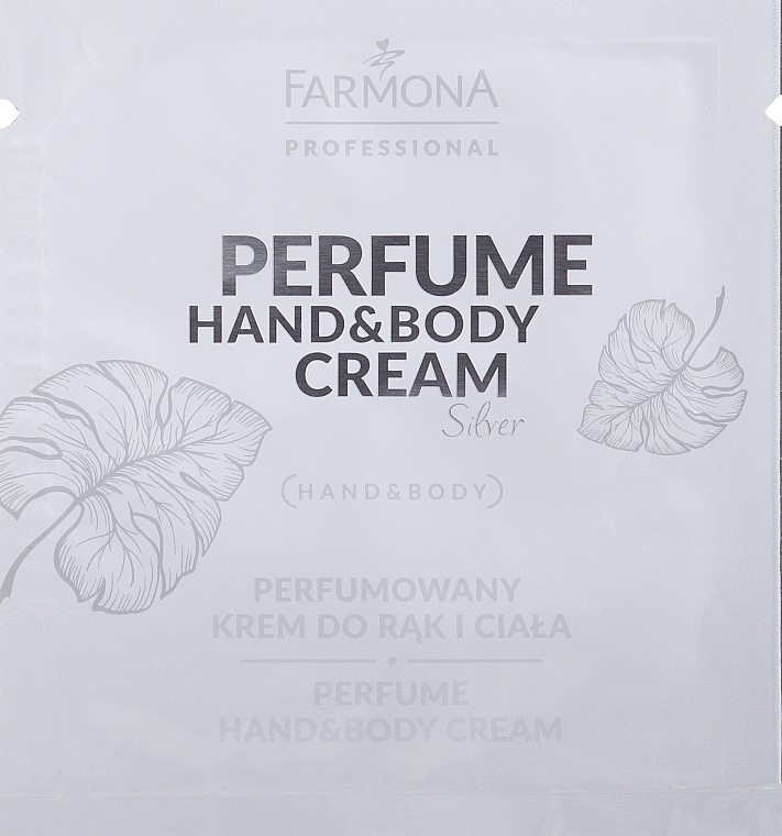 Perfumowany krem do rąk i ciała - Farmona Professional Perfume Hand&Body Cream (próbka) — Zdjęcie N1