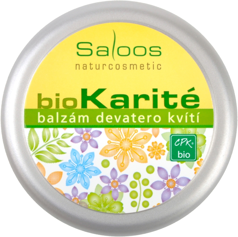 Balsam do ciała Dziewięć kwiatów - Saloos Bio Karité — Zdjęcie N1