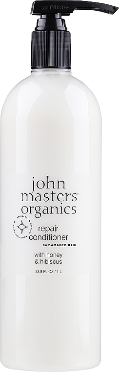 Odżywka do włosów Miód i hibiskus - John Masters Organics Conditioner For Damaged Hair With Honey & Hibiscus — Zdjęcie N1