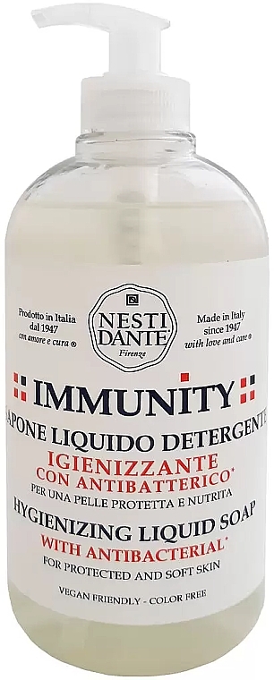 Mydło antybakteryjne w płynie - Nesti Dante Immunity — Zdjęcie N1