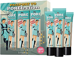 Zestaw - Benefit Passport To Porefection Set (primer/22mlx3) — Zdjęcie N1