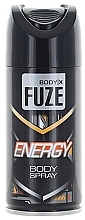 Dezodorant w sprayu dla mężczyzn Energy - Body-X Fuze — Zdjęcie N1