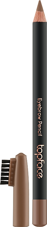 Kredka do brwi ze szczoteczką - TopFace Eyebrow Pencil PT611 — Zdjęcie N1
