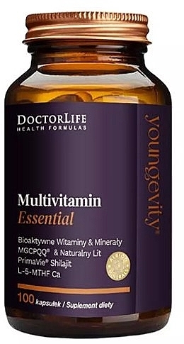 Kompleks multiwitaminowy - Doctor Life Multivitamin Essential — Zdjęcie N1