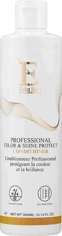 Odżywka do włosów farbowanych i matowych z olejkiem babassu - Eclat Skin London Professional Color & Shine Protect Conditioner — Zdjęcie N1