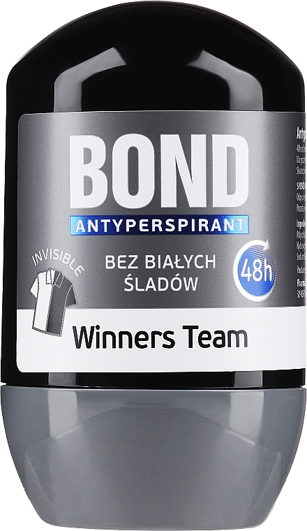 Antyperspirant w kulce - Pharma CF Bond Winners Team Antiperspirant Roll-On — Zdjęcie N1