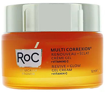 Regenerujący żel-krem rozświetlający do twarzy - Roc Multi Correxion Gel Cream — Zdjęcie N1