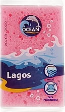 Kup Gąbka do kąpieli do masażu Lagos, różowa - Ocean