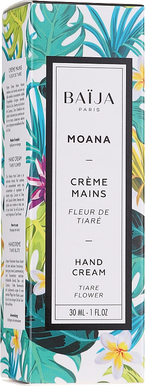 Perfumowany krem do rąk - Baïja Moana Hand Cream — Zdjęcie N1
