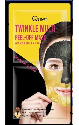 Maseczka do twarzy peel off - Quret Twinkle Multi Peel-Off Mask — Zdjęcie N1