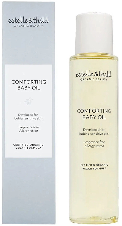 Kojąco olejek organiczny dla dzieci - Estelle & Thild BioCare Baby Comforting Body Oil  — Zdjęcie N1