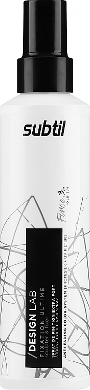 Bardzo mocny spray do stylizacji włosów - Laboratoire Ducastel Subtil Design Lab Extra-Strong Finishing Spray — Zdjęcie N1