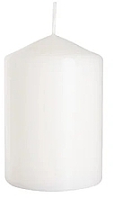 Świeca cylindryczna 70x100 mm, biała - Bispol — Zdjęcie N1