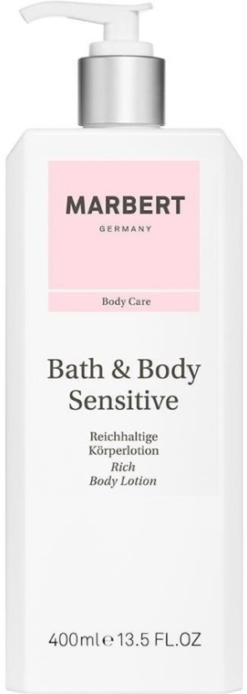 Balsam do ciała do skóry suchej i wrażliwej - Marbert Bath & Body Sensitive Body Lotion — Zdjęcie N1