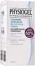 Kup PRZECENA! Żel do mycia twarzy do skóry suchej i wrażliwej Codzienne nawilżenie - Physiogel (gel 2 x 150 ml) *