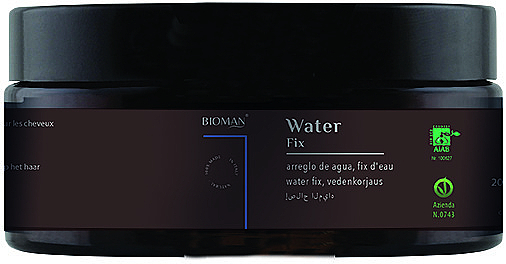 Mocny żel do stylizacji włosów - BioMan Water Fix — Zdjęcie N1