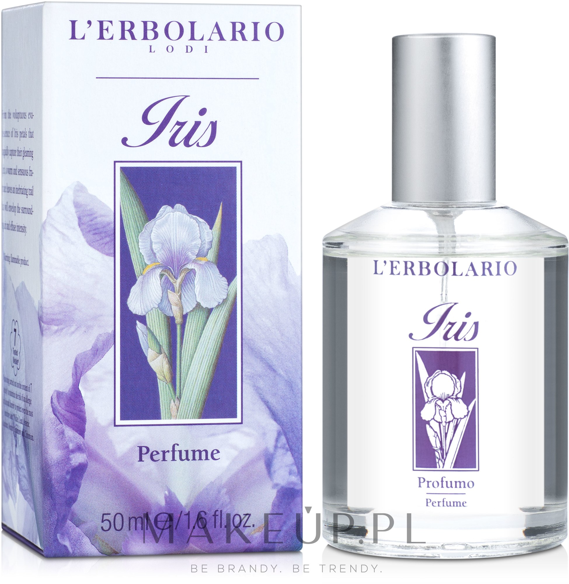 L'Erbolario Acqua Di Profumo Iris - Perfumy — Zdjęcie 50 ml