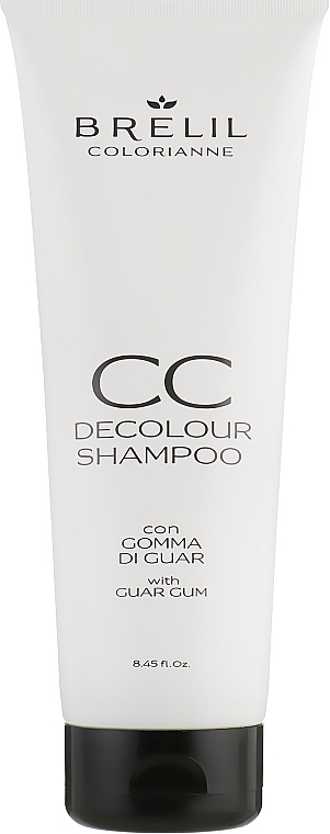 Dekoloryzujący kremowy szampon do włosów - Brelil Professional Colorianne CC Decolour Shampoo — Zdjęcie N1