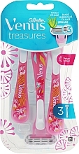 Kup Jednorazowe maszynki do golenia, 3 szt. - Gillette Venus Treasures Design Edition Pink