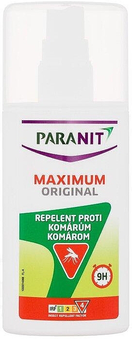Spray odstraszający komary - Paranit Maximum Original — Zdjęcie N1