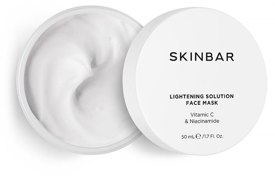 Rozjaśniająca maska na twarz z witaminą C i niacynamidem - SKINBAR Vitamin C & Niacinamide Face Mask — Zdjęcie N1