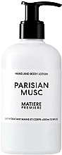 Kup Matiere Premiere Parisian Musc - Balsam do ciała i rąk