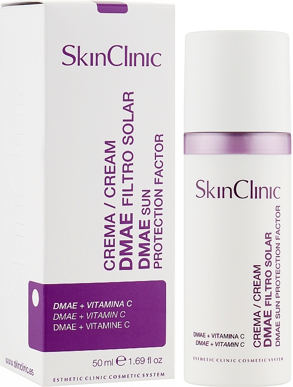 Krem do twarzy DMAE z SPF30 - SkinClinic Dmae Cream Sun Protection Factor — Zdjęcie N4