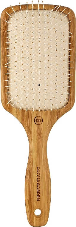 Szczotka do włosów - Olivia Garden Bamboo Touch Detangle Nylon Large — Zdjęcie N1