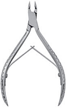 Obcinacz do skórek z podwójną sprężyną - Accuram Instruments Cuticle Nipper Double Spring 12cm — Zdjęcie N1