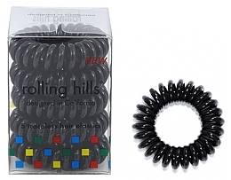 Kup Gumki do włosów, czarne, 5 szt. - Rolling Hills 5 Traceless Hair Rings