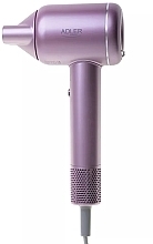 Suszarka do włosów z wyświetlaczem LED, różowa - Adler AD 2270 Purple LED Superspeed Hair Dryer — Zdjęcie N2