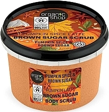 Kup Peeling do ciała Dyniowe latte - Organic Shop Pumpkin Spice Latte Brown Sugar Body Scrub