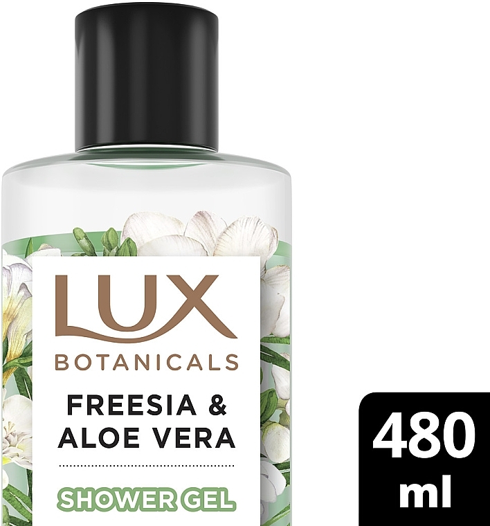 Żel pod prysznic Frezja i Aloes - Lux Botanicals Freesia & Aloe Vera Shower Gel — Zdjęcie N3