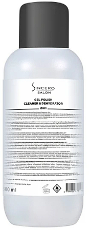 Odtłuszczający płyn do paznokci - Sincero Salon Cleaner & Dehydrator 2in1 — Zdjęcie N1
