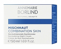 Krem na noc do cery mieszanej i tłustej - Annemarie Borlind Combination Skin Night Cream — Zdjęcie N2