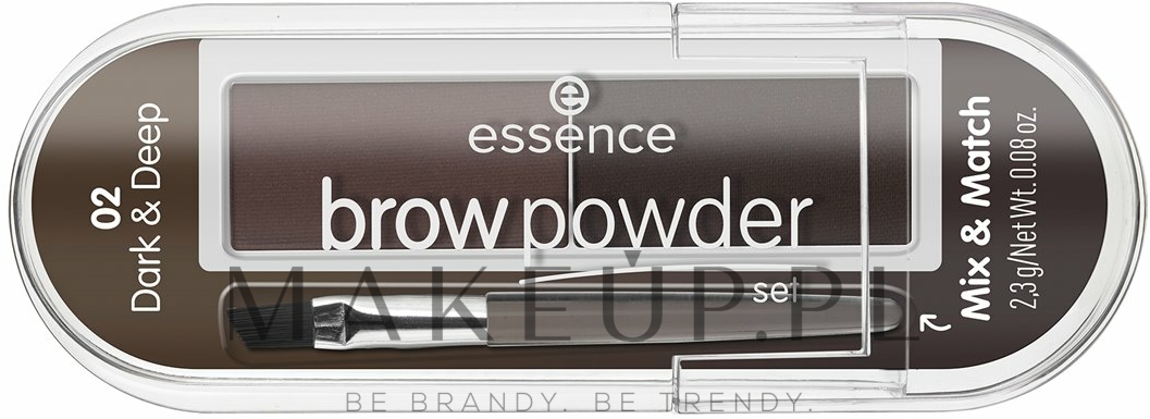 Zestaw do stylizacji brwi - Essence Eyebrow Stylist Set — Zdjęcie Dark/Deep