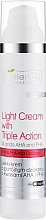 Lekki krem o potrójnym działaniu z kwasami AHA i PHA - Bielenda Professional Face Program Light Cream With Triple Action — Zdjęcie N3