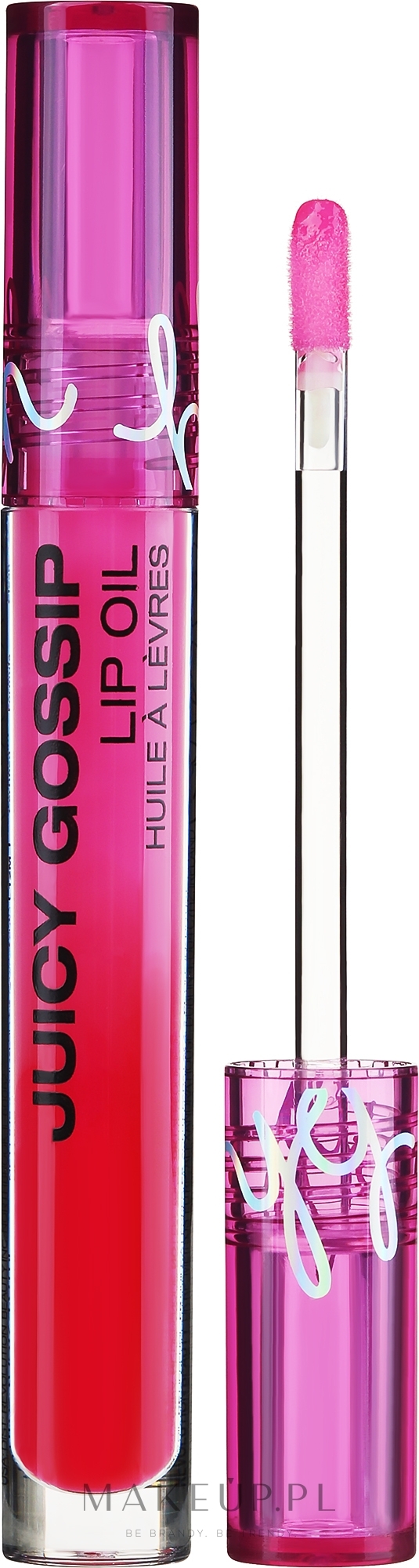 Olejek do ust - BH Cosmetics Los Angeles Juicy Gossip Lip Oil — Zdjęcie Candy Cherry