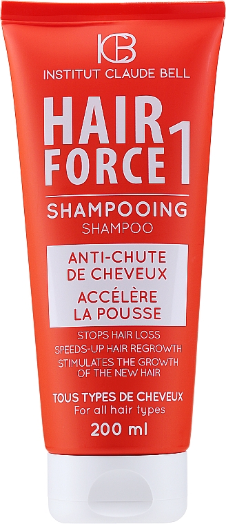 Szampon przeciw wypadaniu włosów - Institut Claude Bell Hair Force One Shampooing — Zdjęcie N1