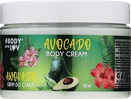 Kup Jedwabisty krem do ciała z olejem awokado, ekstraktem z aloesu i witaminą E - Body with Love Avocado Body Cream